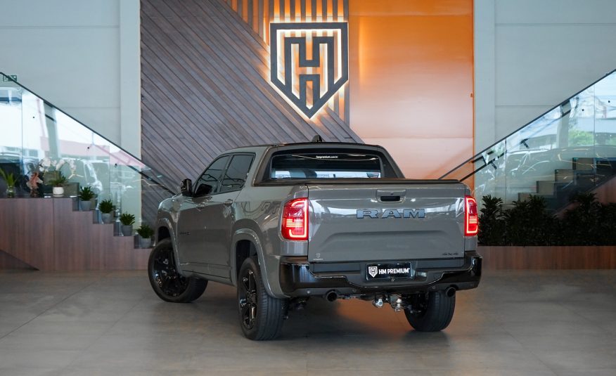 RAM RAMPAGE R/T HURRICANE 4 2.0 TURBO 4X4 GASOLINA AUTOMÁTICO 2024 – CABINE DUPLA