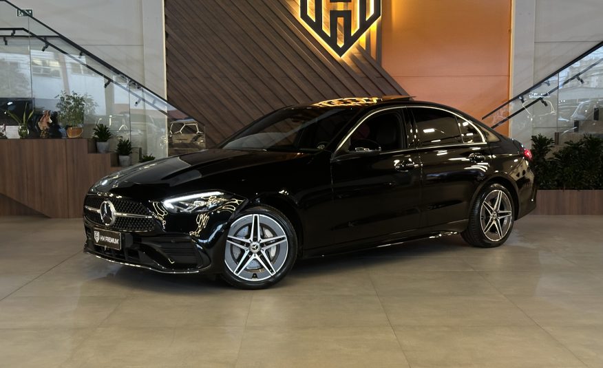 MERCEDES BENZ C200 AMG LINE 1.5 TURBO 2022 (HÍBRIDO)