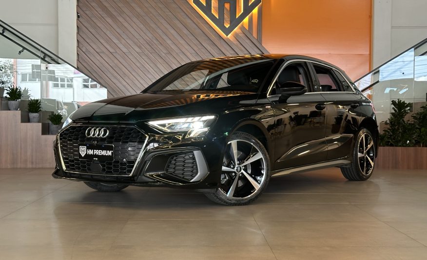 AUDI A3 SPORTBACK S LINE S-TRONIC 2.0 TURBO TFSI 2022